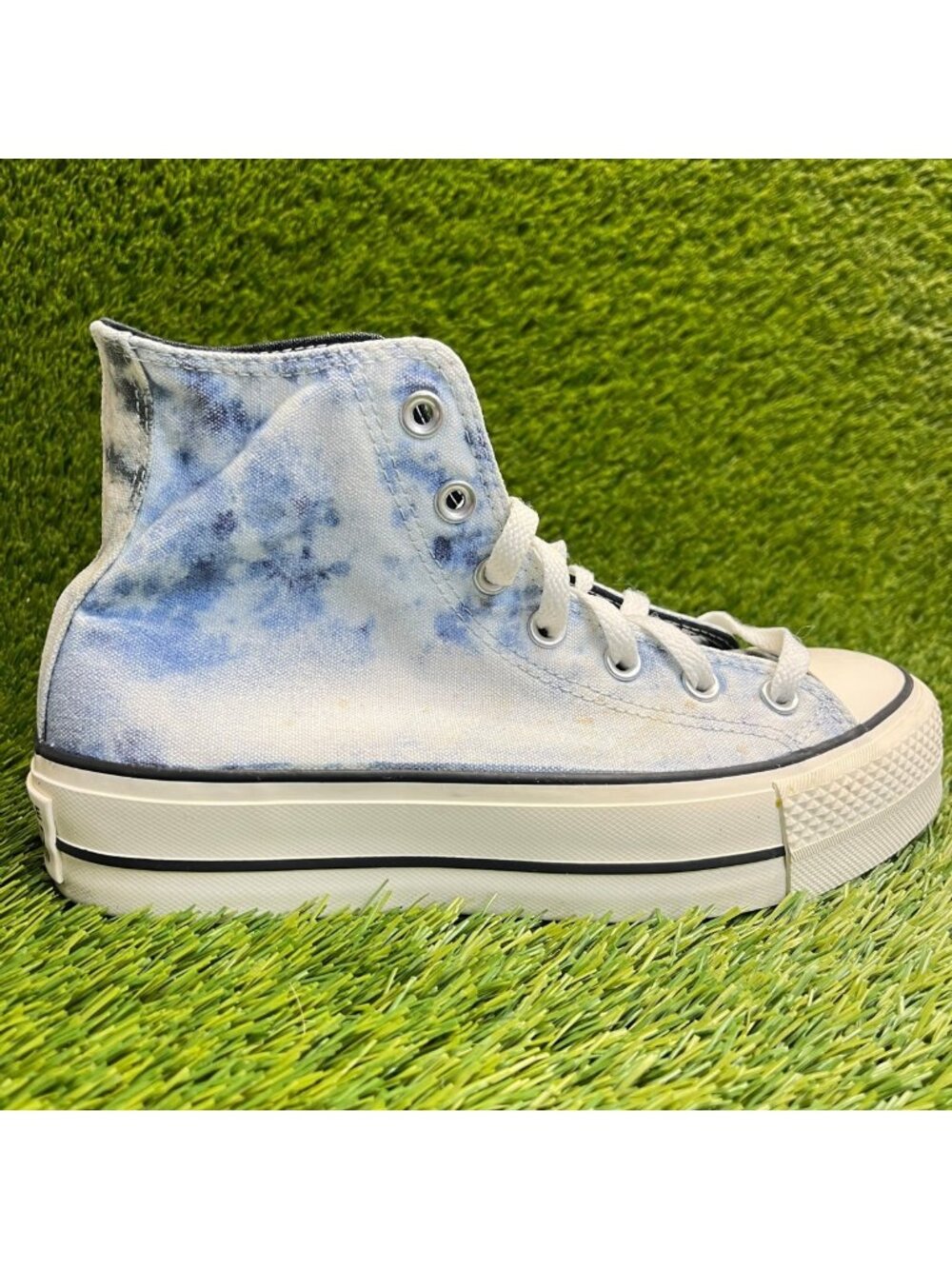 Converse Chuck Taylor All Star Lift Womens Size 7.5 Blue Athletic Shoes Sneakers